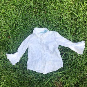 White Button Down Blouse